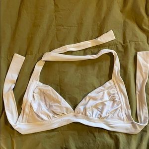 White Bikini Top